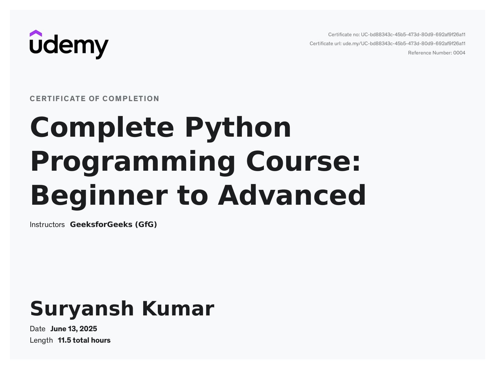 Complete Python: Beginner to Advanced